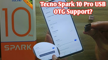 Tecno Spark 10 Pro OTG Setting | How to Enable OTG & Connected to Other device Successfully | 2023
