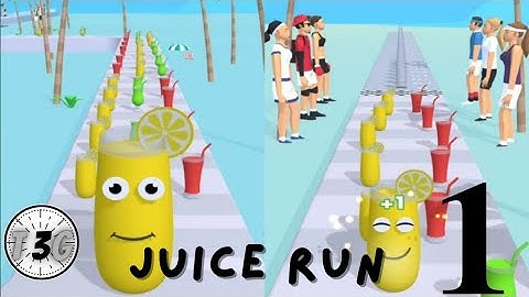 Juice run gameplay | Android, ios | part - 1 | levels 1- 13 | top three games |