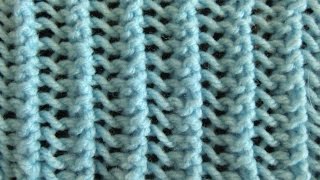 Strickmuster Nr.89 Rippenmuster Einfach Und Schnell