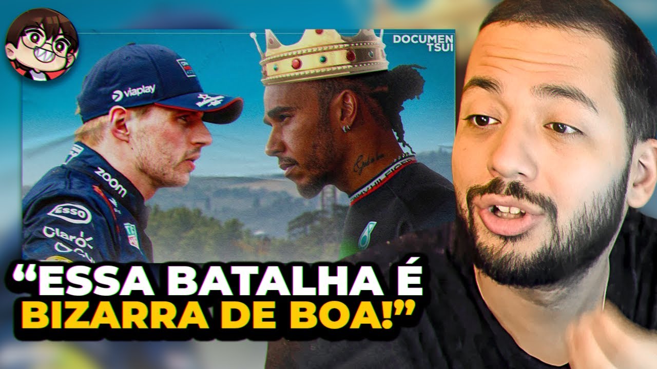 O CONFRONTO ÉPICO DA F1 HAMILTON X VERSTAPPEN PELA GLÓRIA NA F1 EM 2021 | REACT - DOCUMENTSUI