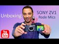 Unboxing the Sony ZV-1 &amp; Rode Video Micro &amp; Rode Wireless Go - Best camera and mic for YouTube