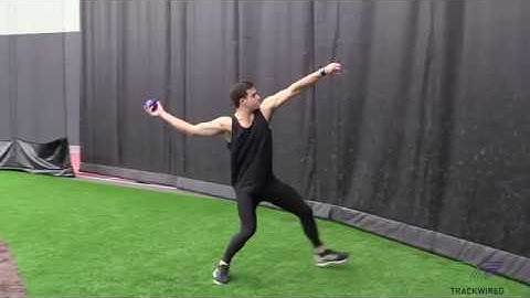 HOW TO THROW JAVELIN - Ball Drills Walking 3 Step Throw