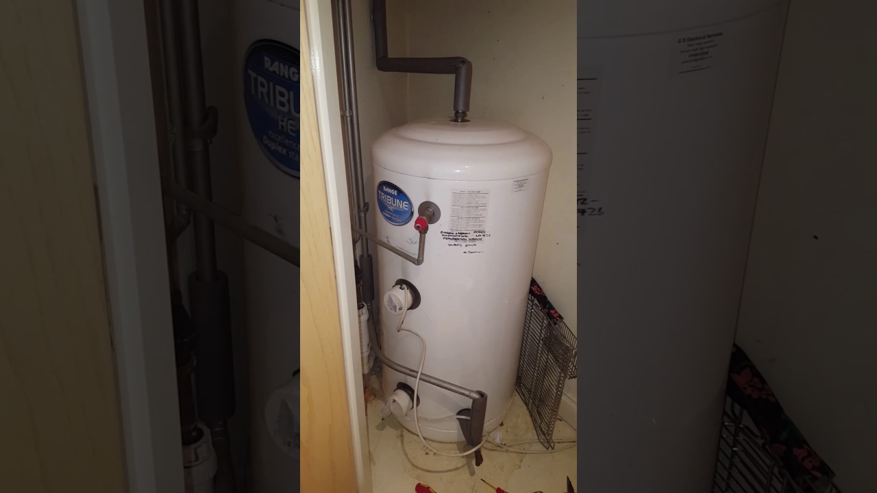 No Hot Water Electric unvented cylinder - YouTube