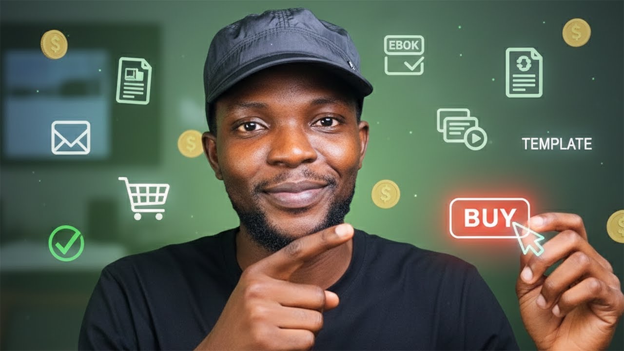 How To Start Selling Digital Products Online  (Free Starter Template)