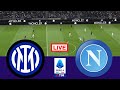 🔴 In Diretta : Inter vs Napoli | Serie A 2024/25 | Streaming completo della partita