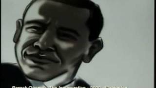 Barack Obama Inauguration Illustration Video by Karlene Ryan Design 2009