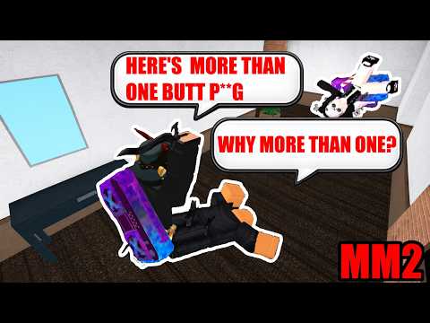 TROLLING MY FRIENDS IN MURDER MYSTERY 2... THEN THIS HAPPENED 💀 (ROBLOX)