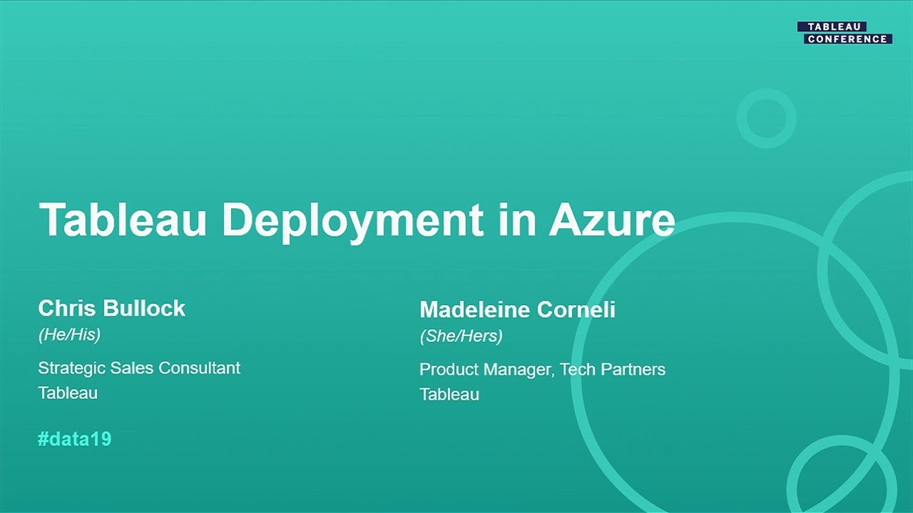 Tableau Deployment in Azure - YouTube