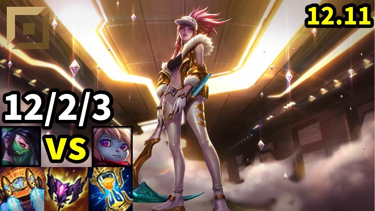 Akali Top vs Poppy  - KR Challenger | Patch 12.11