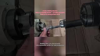How Solid-State Friction Welding Works Friction Welding in Action – No Flame, No Filler #welding Wealth