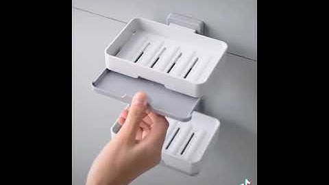 Punch-free Strong Adhesive Soap dish