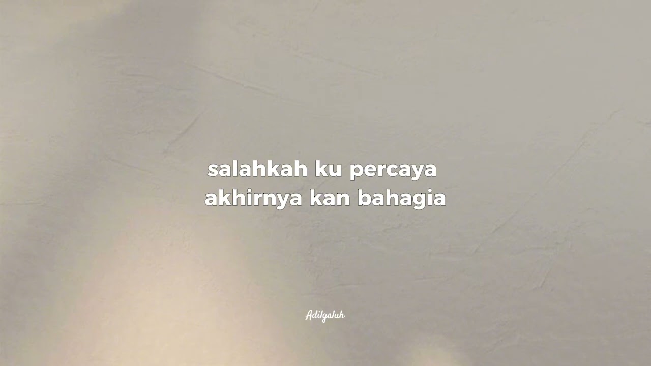 Lirik Mengheningkan Cinta - Syarla