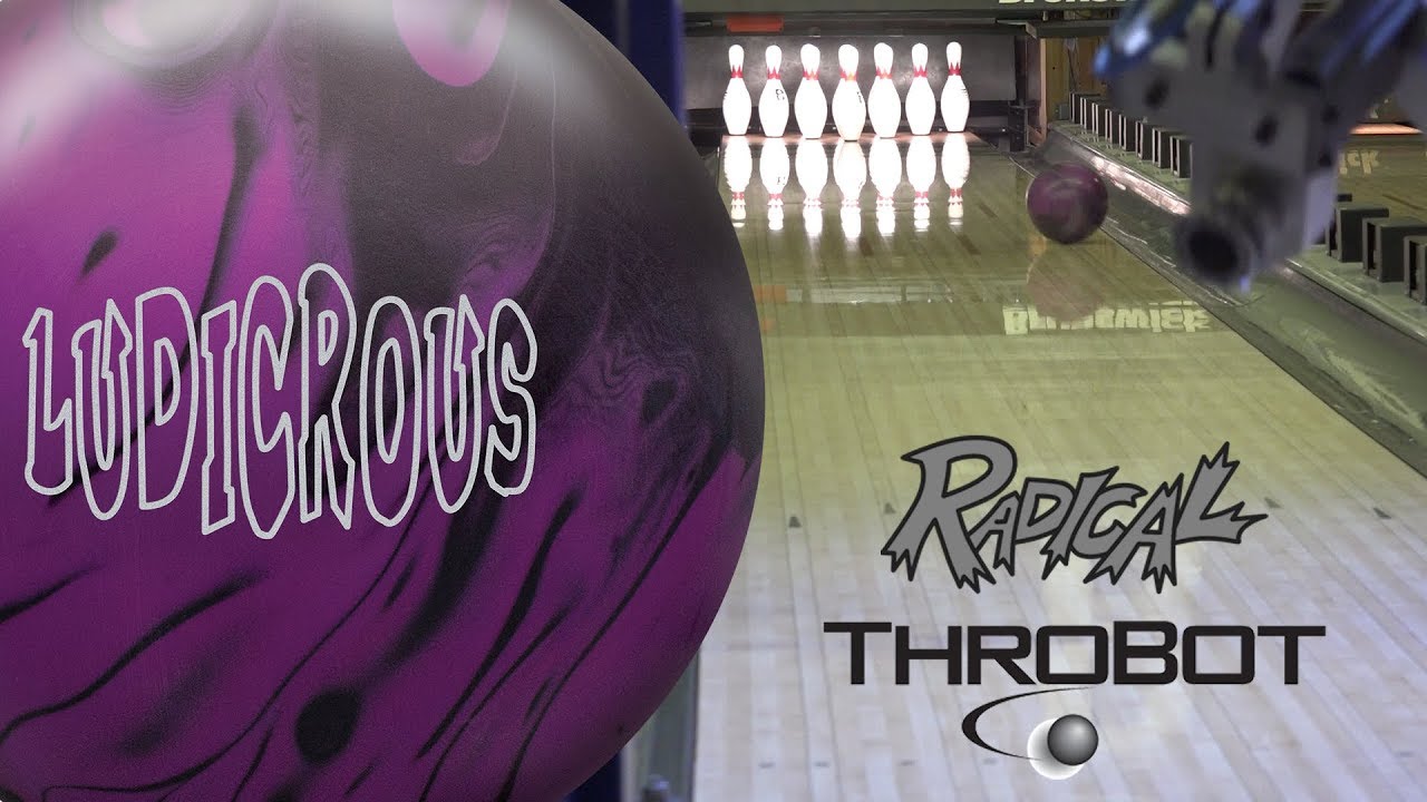 Radical Bowling // Ludicrous Solid // ThroBot Ball Review // URD