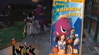 Barneys Halloween Party 1998 - Vhs Preview