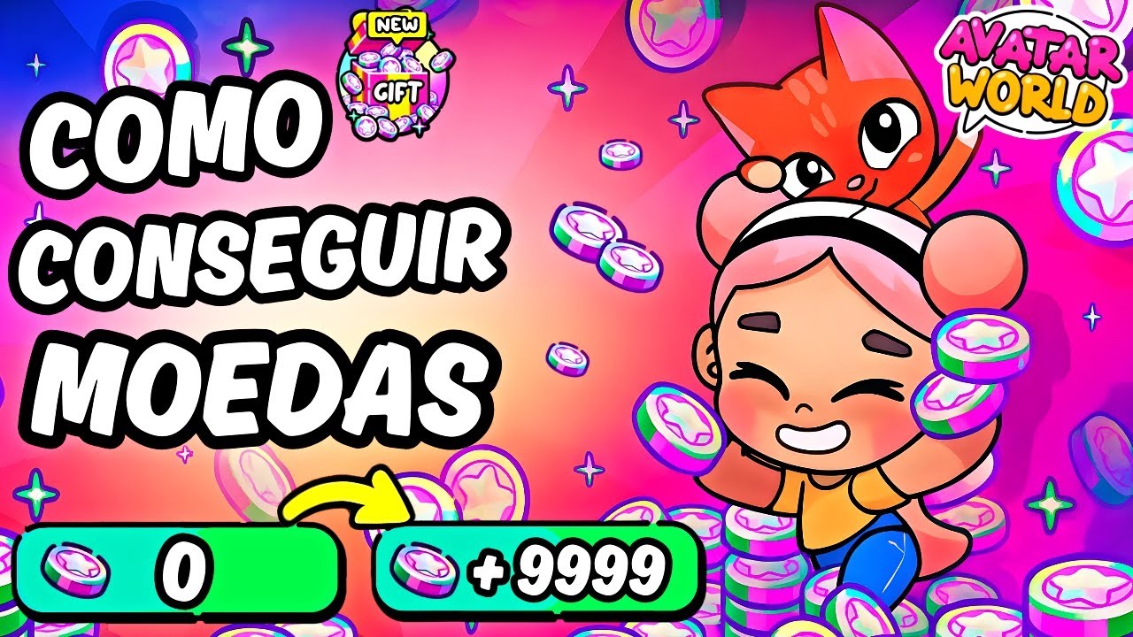 COMO CONSEGUIR MOEDAS GRÁTIS NO AVATAR WORLD