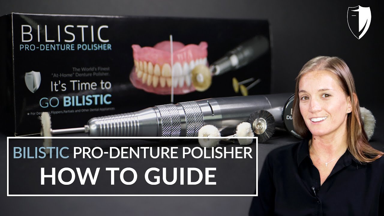 Cleaning Dentures with a Bilistic Denture Polisher The Best Way to