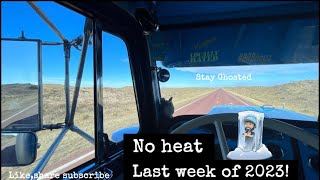 WHAT AWAY TO END THE YEAR..... NO HEAT.