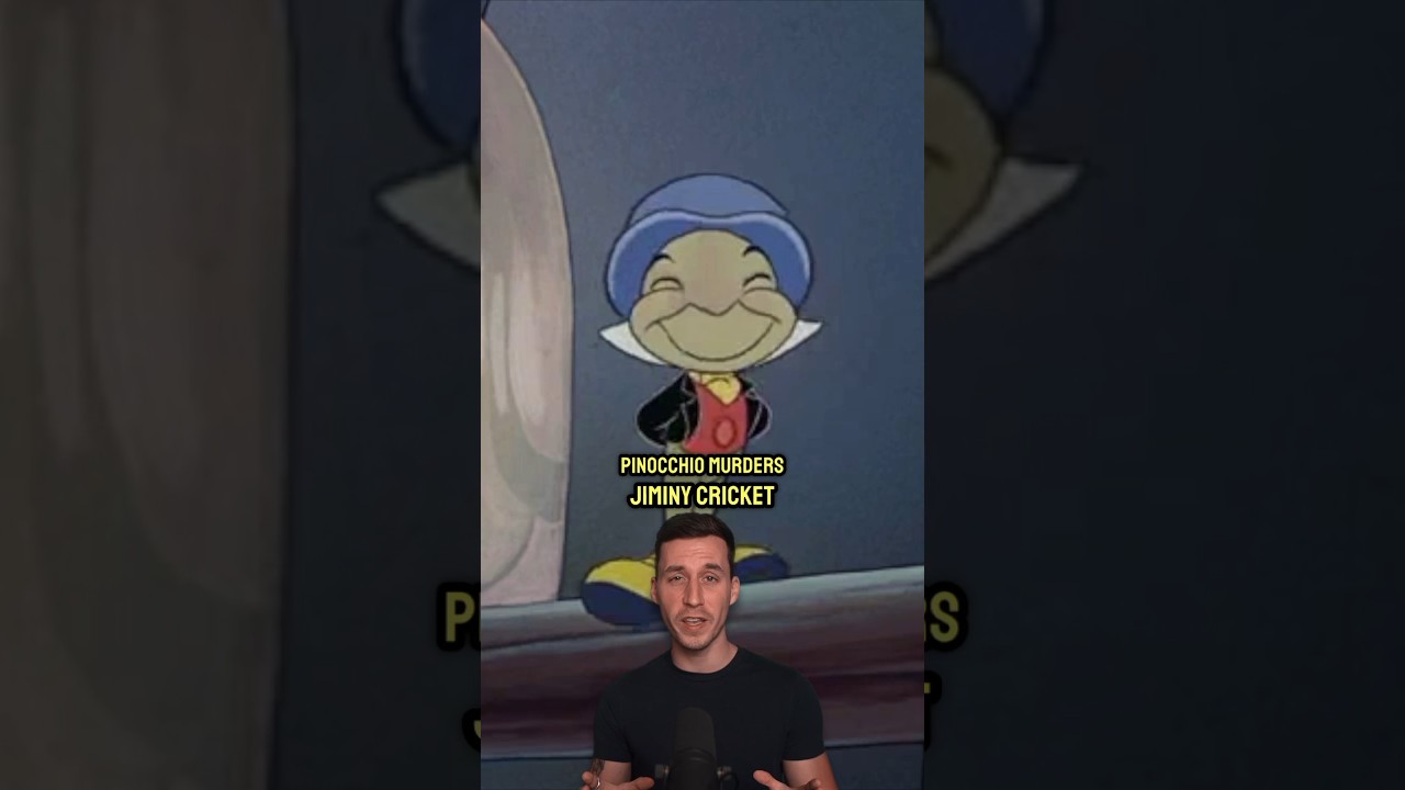 Оригинальный Пиноккио УБИЛ Джимини Крикета?!