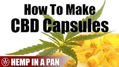 How To Make CBD Capsules From Scratch
