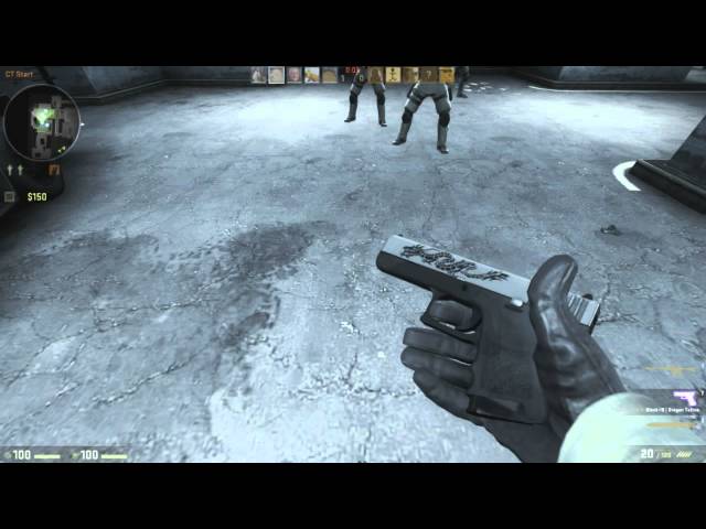 Counter Strike Logo Tattoo