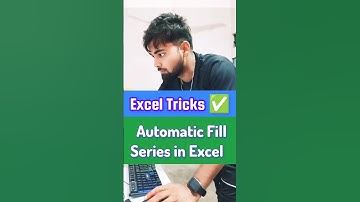 Excel Tips! Automatic Fill Series in Excel! #shortvideo #youtube #tech #exceltips #yutubeshorts