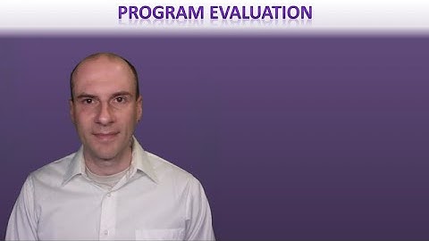 Program Evaluation
