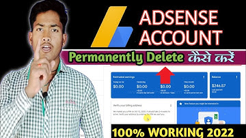 Google AdSense account permanently delete Kaise Kare 2024 | How To delete AdSense A/C @ManojDey