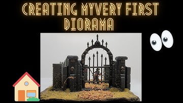 Making my very first diorama/home for a miniature.