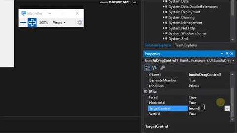 How to drag a C# app. Bunifu UI link in bio.