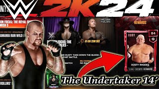 Emerald Undertaker '14, Backlash Packs & Card Market !!! WWE 2K24 MyFaction