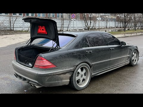 W220 - КУПИЛ ШАЛЬНОГО МОТЫЛЯ НА 306 л.с | AMG ВЫХЛОП, AMG САЛОН, WALD ОБВЕС  | ЧАСТЬ 1
