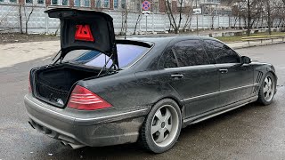 W220 - КУПИЛ ШАЛЬНОГО МОТЫЛЯ НА 306 л.с | AMG ВЫХЛОП, AMG САЛОН, WALD ОБВЕС  | ЧАСТЬ 1