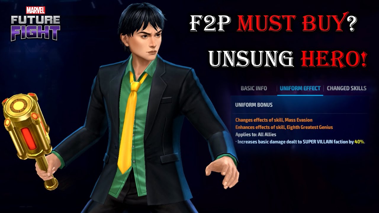 Играть в Амадея Чо БЕСПЛАТНО — УДИВИТЕЛЬНО! Marvel Future Fight