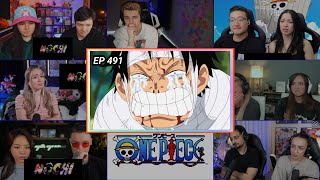 ONE PIECE | LUFFY WAKES UP AFTER THE DEATH OF ACE!!! | EPISODE 491 | REACTION MASHUP  | ワンピース