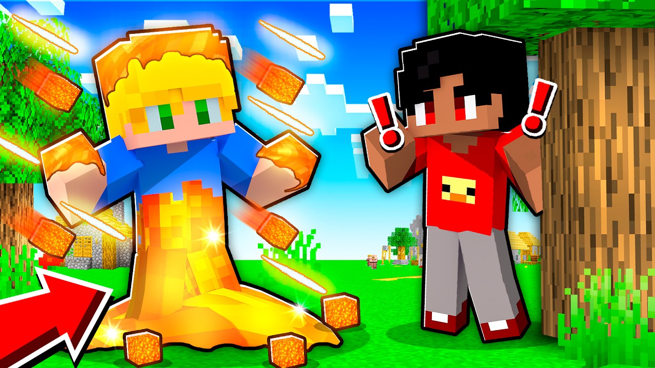 CASA SEGURA contra TEMPESTADE de LAVA no Minecraft!
