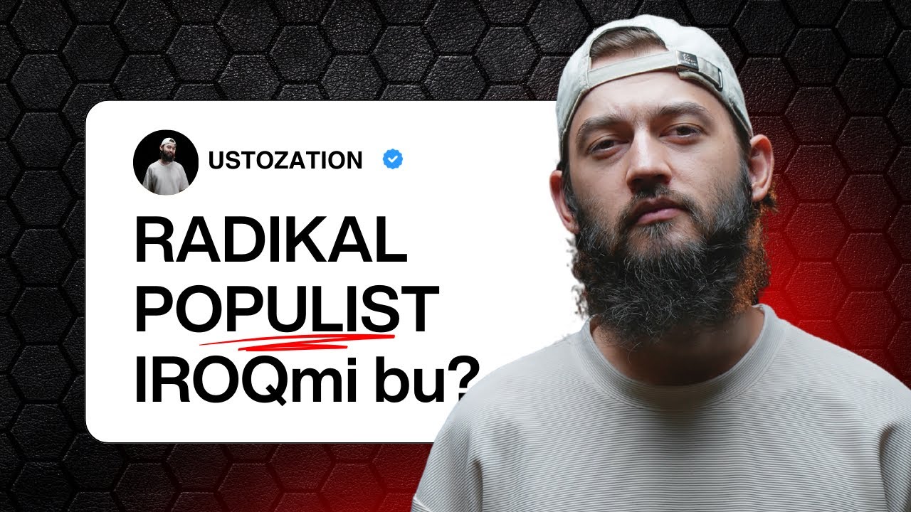 MEN RADIKALMANMI? | "PROPAGANDA"GA REAKSIYALAR | USTOZATION
