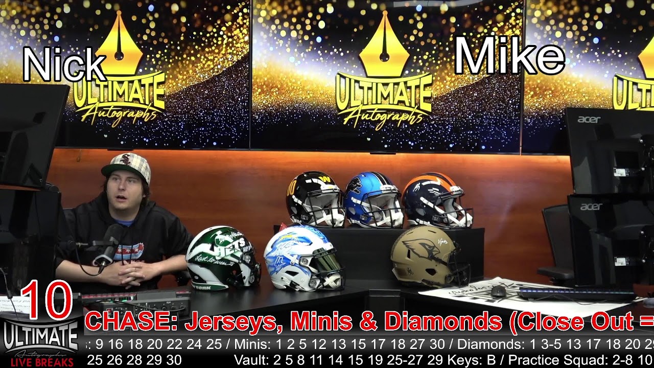 Ultimate Autographs Live Breaks! - YouTube