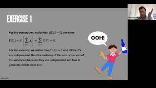 Brain Teasers: 12. A simple symmetric random walk