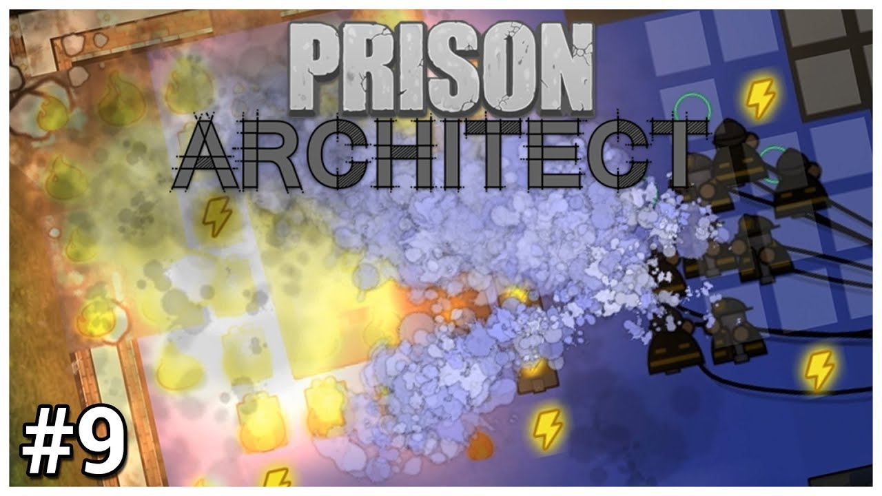 Prison Architect 9 Fire, Water & Electricity Let's Play / Gameplay / Construction YouTube