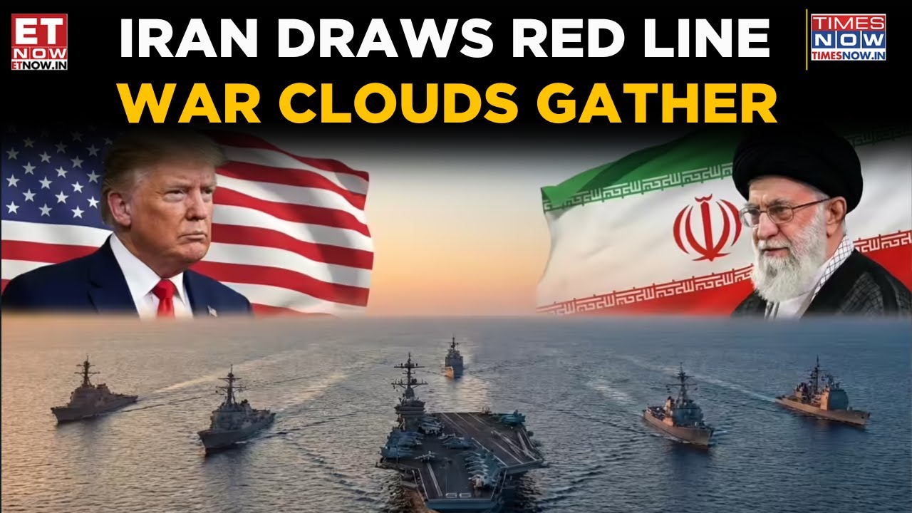 Middle East On Edge: Iran Issues War Warning Amid US Military Build-Up | Global Tensions | ET Now