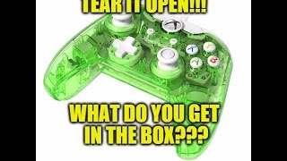 Tear It Open!! (UnBoxing) Rock Candy Green Xbox One Controller, 1st Impressions