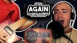 Again (Yui) - FullMetal Alchemist: Brotherhood | Cover by Jun Mitsui and Victor Borba