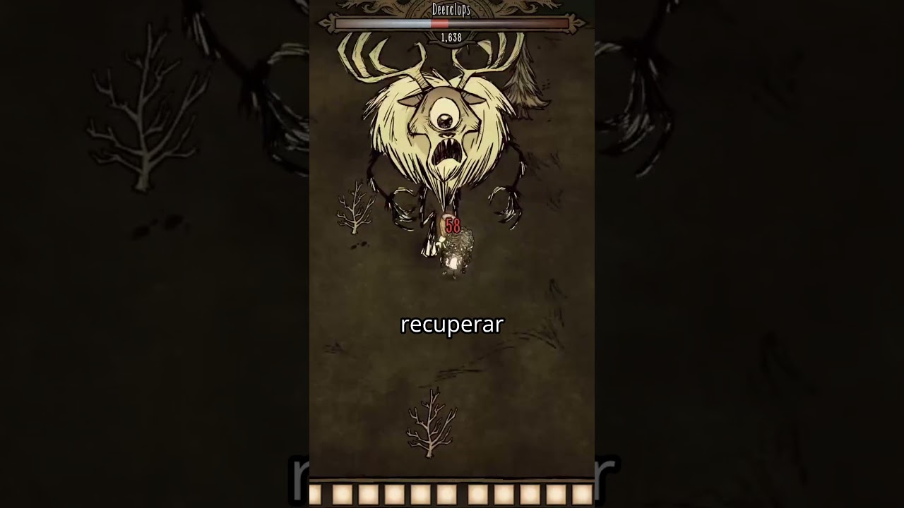 Don't Starve Together Solo deerclops no hit no skills