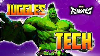 HULK TECH GUIDE! Juggles, Bunny Hop, and Double Bind Burst TECH! | Marvel Rivals | The CEO FFAme