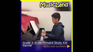 205 Gavriel Sudirman Piano Class Grade 3