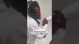 Mozzy Gets his CMG Chain #shorts