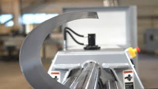 Cnc Plate Roll - Oval Sheet Metal Bending - Pb4-4-4 By Swebend