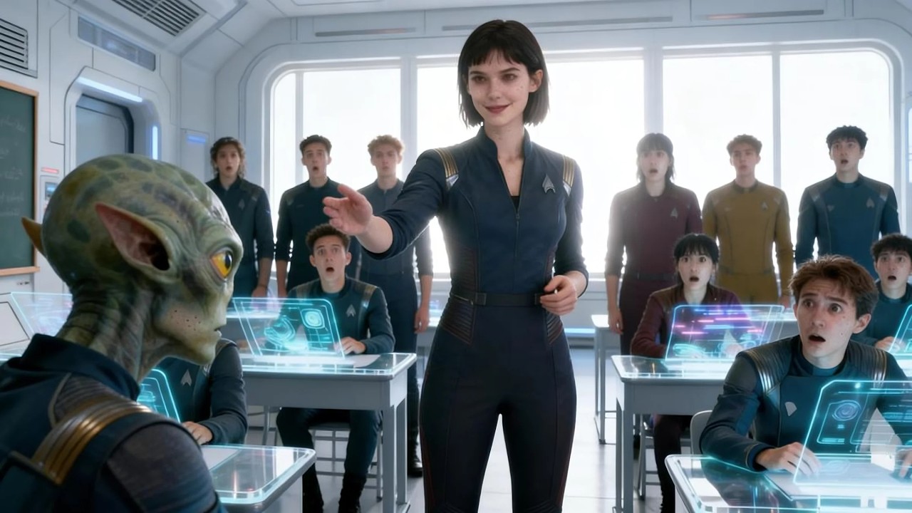 He Pulled a Knife in Class — The Deathworld Girl Smiled and Ended the Lesson | HFY SCI FI