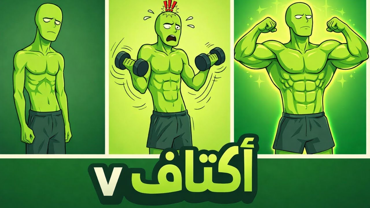 العضلة المهملة التي تصنع جسم الـ V  تمارين اكتاف تعطيك عرض وهيبة بسرعة