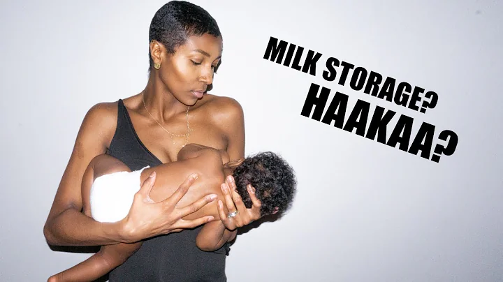 Conseils d'allaitement : stockage du lait maternel + utilisation du Haakaa